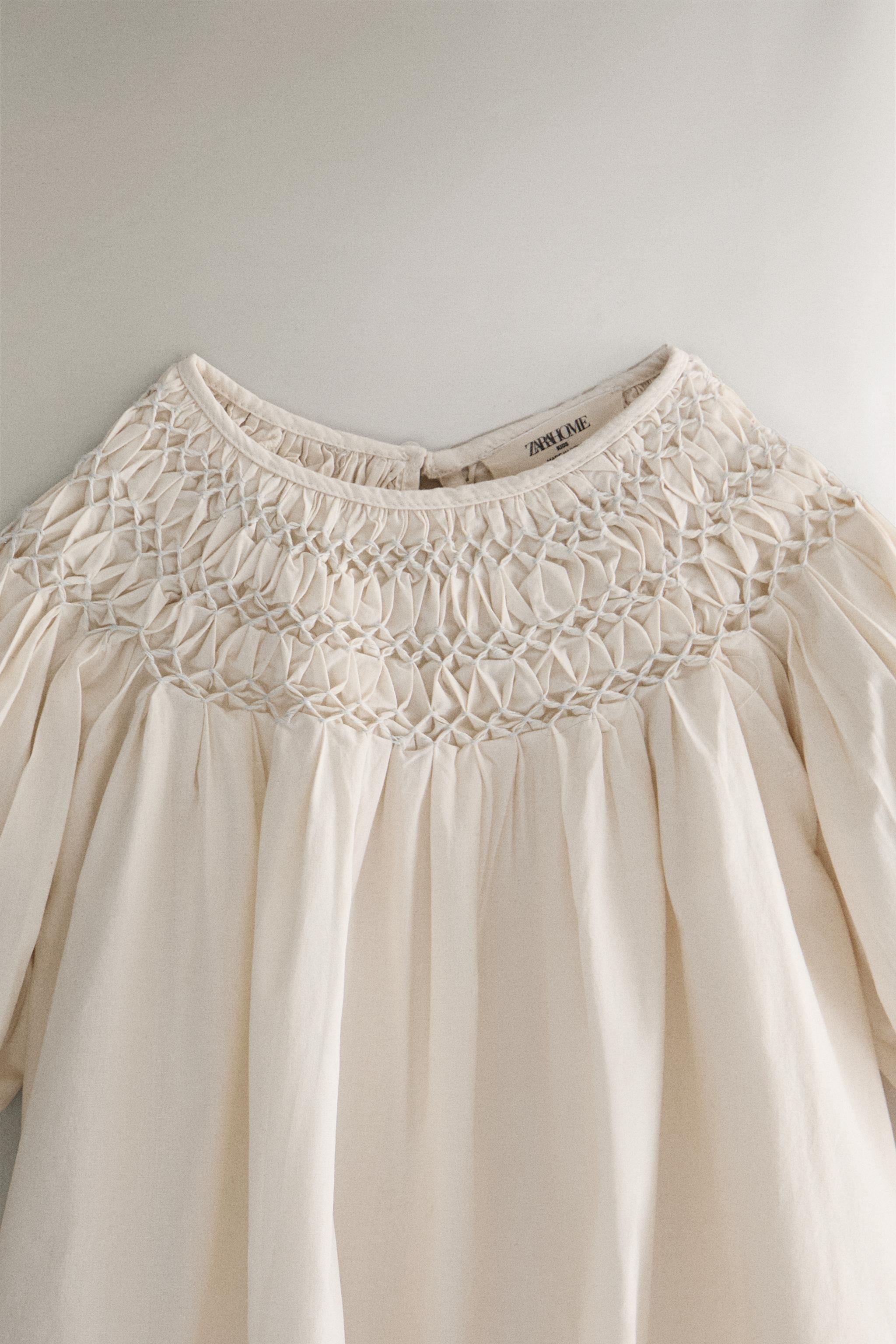 CHILDREN'S SMOCKED DRESS